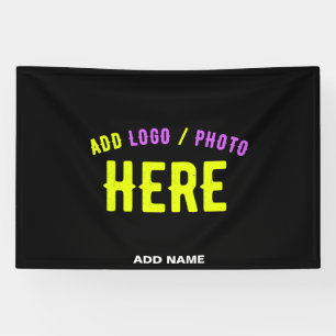 MODERNE, STYLISCH ZOLLBARE, SCHWARZE VERIFIZIERTE BANNER