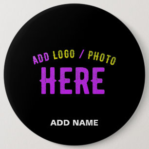 MODERNE, STYLISCH ZOLLBARE, SCHWARZE VERIFIZIERTE BUTTON