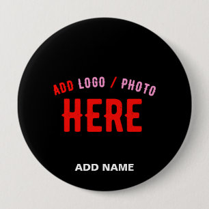 MODERNE, STYLISCH ZOLLBARE, SCHWARZE VERIFIZIERTE BUTTON