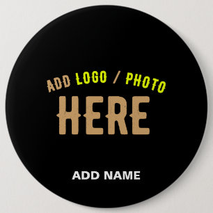 MODERNE, STYLISCH ZOLLBARE, SCHWARZE VERIFIZIERTE  BUTTON