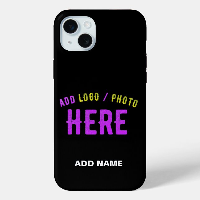 MODERNE, STYLISCH ZOLLBARE, SCHWARZE VERIFIZIERTE  Case-Mate iPhone HÜLLE (Rückseite)