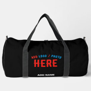 MODERNE, STYLISCH ZOLLBARE, SCHWARZE VERIFIZIERTE DUFFLE BAG
