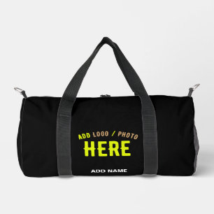 MODERNE, STYLISCH ZOLLBARE, SCHWARZE VERIFIZIERTE  DUFFLE BAG