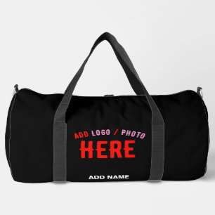 MODERNE, STYLISCH ZOLLBARE, SCHWARZE VERIFIZIERTE DUFFLE BAG