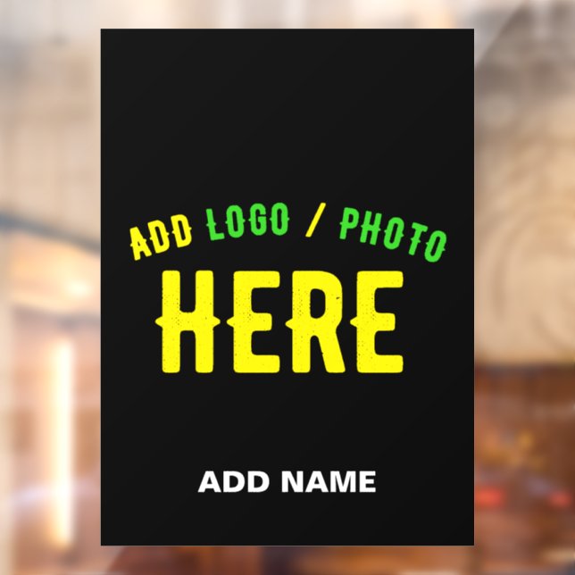 MODERNE, STYLISCH ZOLLBARE, SCHWARZE VERIFIZIERTE  FENSTERAUFKLEBER (Blatt 2)