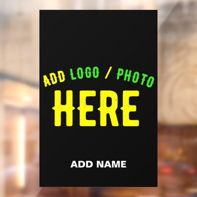 MODERNE, STYLISCH ZOLLBARE, SCHWARZE VERIFIZIERTE  FENSTERAUFKLEBER (Blatt 2)