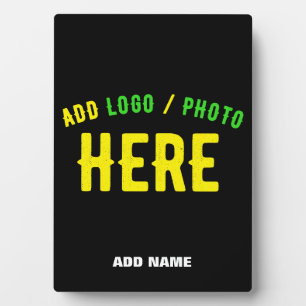 MODERNE, STYLISCH ZOLLBARE, SCHWARZE VERIFIZIERTE FOTOPLATTE