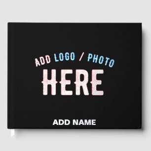 MODERNE, STYLISCH ZOLLBARE, SCHWARZE VERIFIZIERTE  GÄSTEBUCH