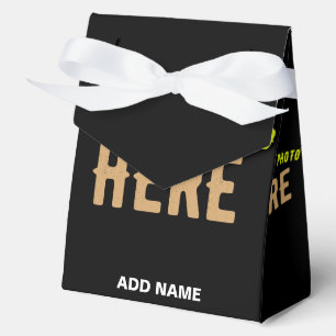 MODERNE, STYLISCH ZOLLBARE, SCHWARZE VERIFIZIERTE GESCHENKSCHACHTEL
