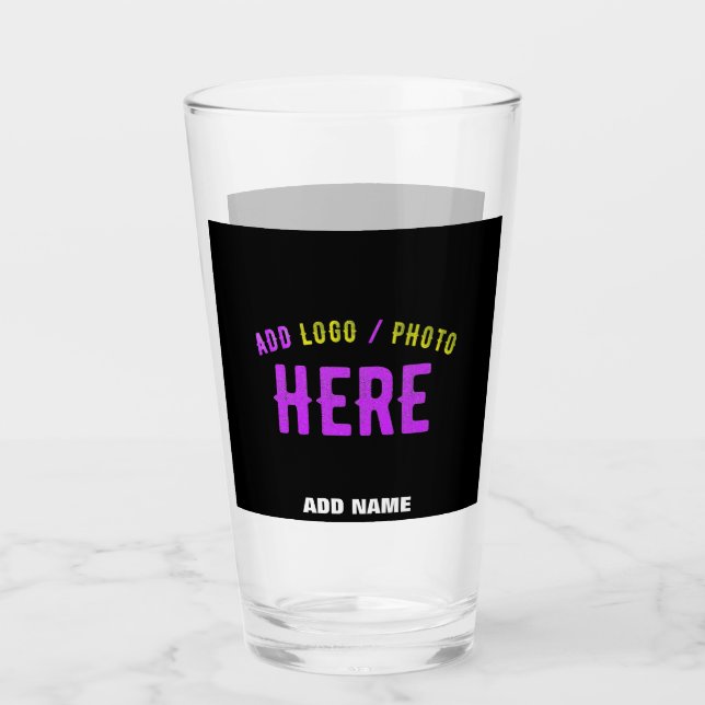 MODERNE, STYLISCH ZOLLBARE, SCHWARZE VERIFIZIERTE  GLAS (Vorderseite)