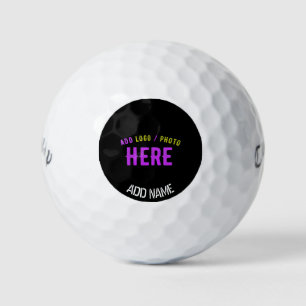MODERNE, STYLISCH ZOLLBARE, SCHWARZE VERIFIZIERTE  GOLFBALL