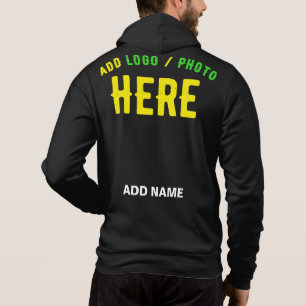 MODERNE, STYLISCH ZOLLBARE, SCHWARZE VERIFIZIERTE HOODIE