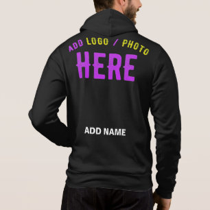MODERNE, STYLISCH ZOLLBARE, SCHWARZE VERIFIZIERTE  HOODIE