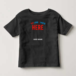 MODERNE, STYLISCH ZOLLBARE, SCHWARZE VERIFIZIERTE KLEINKIND T-SHIRT