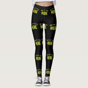 MODERNE, STYLISCH ZOLLBARE, SCHWARZE VERIFIZIERTE  LEGGINGS
