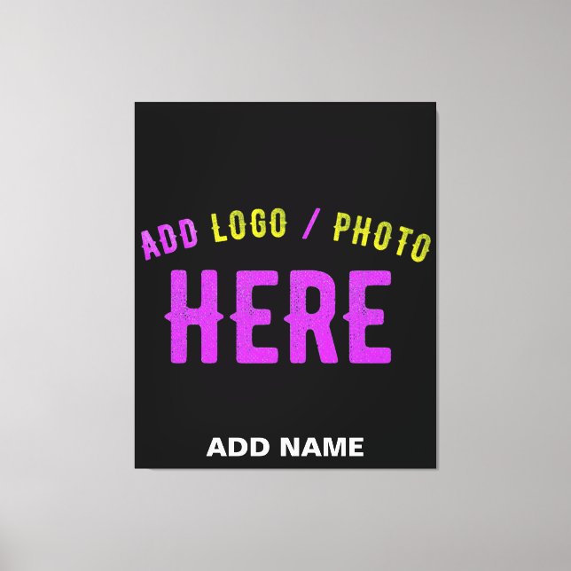 MODERNE, STYLISCH ZOLLBARE, SCHWARZE VERIFIZIERTE  LEINWANDDRUCK (Vorderseite)