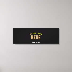 MODERNE, STYLISCH ZOLLBARE, SCHWARZE VERIFIZIERTE LEINWANDDRUCK