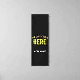 MODERNE, STYLISCH ZOLLBARE, SCHWARZE VERIFIZIERTE LEINWANDDRUCK