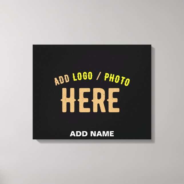 MODERNE, STYLISCH ZOLLBARE, SCHWARZE VERIFIZIERTE  LEINWANDDRUCK (Vorderseite)