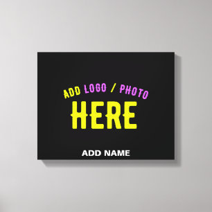 MODERNE, STYLISCH ZOLLBARE, SCHWARZE VERIFIZIERTE  LEINWANDDRUCK