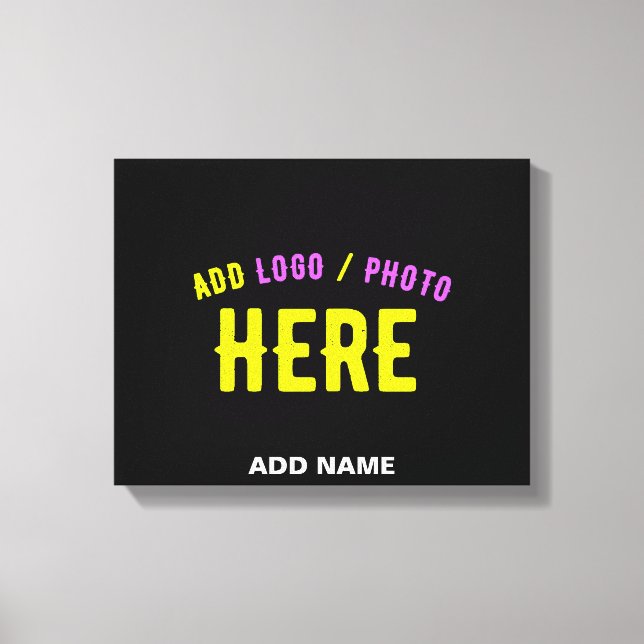 MODERNE, STYLISCH ZOLLBARE, SCHWARZE VERIFIZIERTE  LEINWANDDRUCK (Vorderseite)