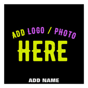 MODERNE, STYLISCH ZOLLBARE, SCHWARZE VERIFIZIERTE  POSTER