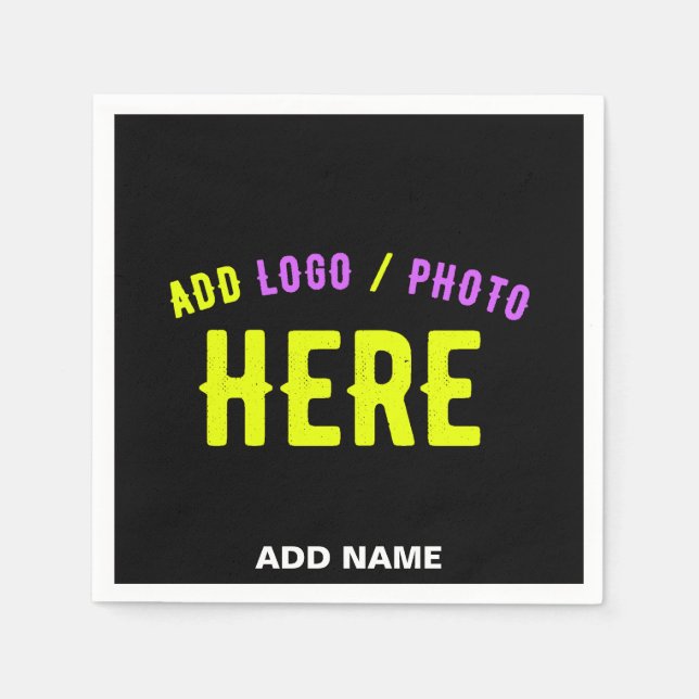 MODERNE, STYLISCH ZOLLBARE, SCHWARZE VERIFIZIERTE  SERVIETTE (Vorderseite)