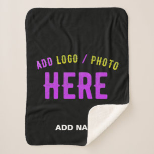 MODERNE, STYLISCH ZOLLBARE, SCHWARZE VERIFIZIERTE  SHERPADECKE