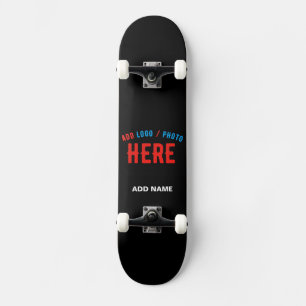 MODERNE, STYLISCH ZOLLBARE, SCHWARZE VERIFIZIERTE  SKATEBOARD