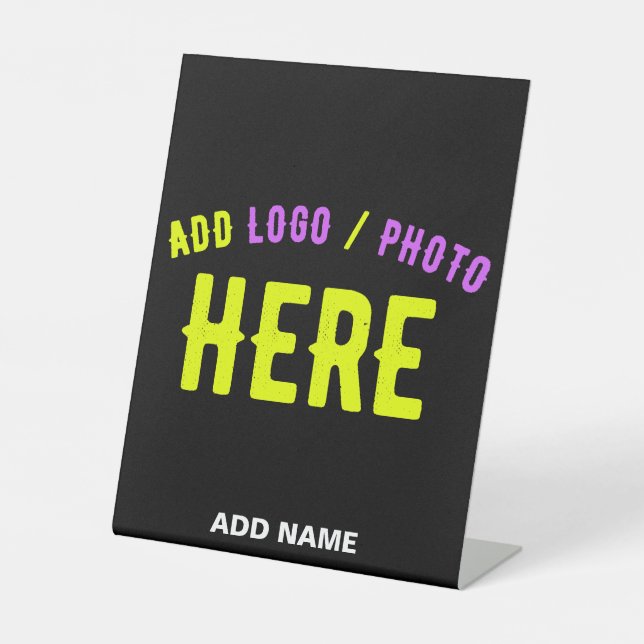 MODERNE, STYLISCH ZOLLBARE, SCHWARZE VERIFIZIERTE  SOCKELSCHILD (Vorderseite)