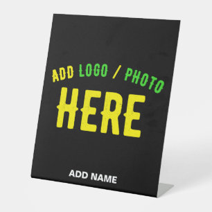 MODERNE, STYLISCH ZOLLBARE, SCHWARZE VERIFIZIERTE  SOCKELSCHILD