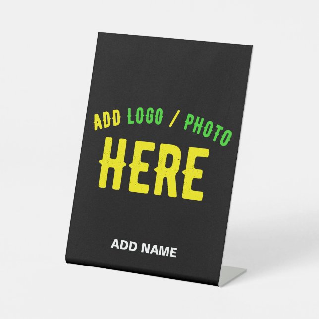 MODERNE, STYLISCH ZOLLBARE, SCHWARZE VERIFIZIERTE  SOCKELSCHILD (Vorderseite)