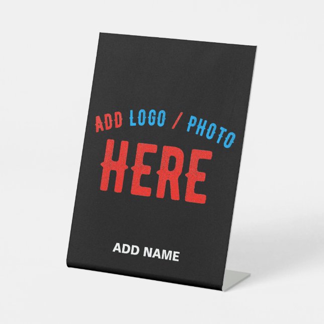 MODERNE, STYLISCH ZOLLBARE, SCHWARZE VERIFIZIERTE  SOCKELSCHILD (Vorderseite)