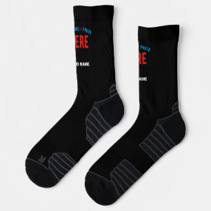 MODERNE, STYLISCH ZOLLBARE, SCHWARZE VERIFIZIERTE  SOCKEN