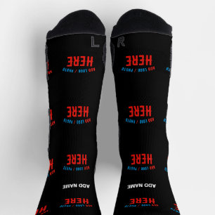 MODERNE, STYLISCH ZOLLBARE, SCHWARZE VERIFIZIERTE SOCKEN