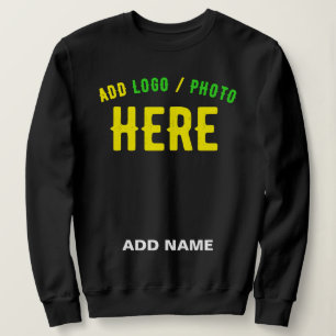 MODERNE, STYLISCH ZOLLBARE, SCHWARZE VERIFIZIERTE SWEATSHIRT