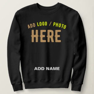 MODERNE, STYLISCH ZOLLBARE, SCHWARZE VERIFIZIERTE  SWEATSHIRT