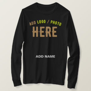 MODERNE, STYLISCH ZOLLBARE, SCHWARZE VERIFIZIERTE  T-Shirt