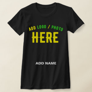 MODERNE, STYLISCH ZOLLBARE, SCHWARZE VERIFIZIERTE T-Shirt