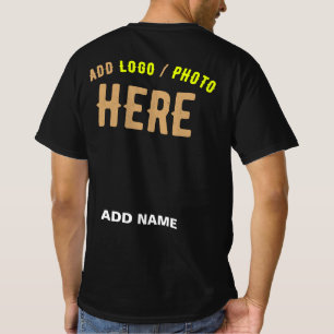 MODERNE, STYLISCH ZOLLBARE, SCHWARZE VERIFIZIERTE  T-Shirt
