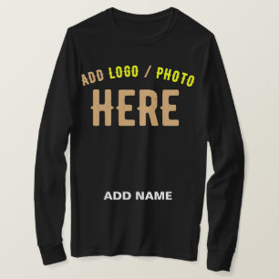 MODERNE, STYLISCH ZOLLBARE, SCHWARZE VERIFIZIERTE  T-Shirt