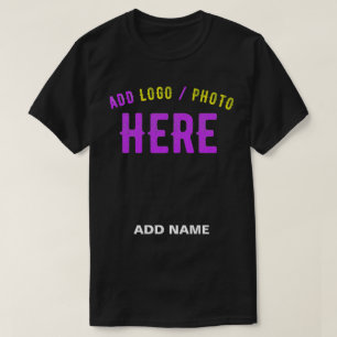 MODERNE, STYLISCH ZOLLBARE, SCHWARZE VERIFIZIERTE T-Shirt