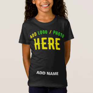 MODERNE, STYLISCH ZOLLBARE, SCHWARZE VERIFIZIERTE T-Shirt