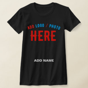 MODERNE, STYLISCH ZOLLBARE, SCHWARZE VERIFIZIERTE  T-Shirt