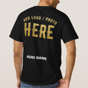 MODERNE, STYLISCH ZOLLBARE, SCHWARZE VERIFIZIERTE T-Shirt