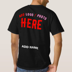 MODERNE, STYLISCH ZOLLBARE, SCHWARZE VERIFIZIERTE T-Shirt