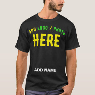 MODERNE, STYLISCH ZOLLBARE, SCHWARZE VERIFIZIERTE  T-Shirt
