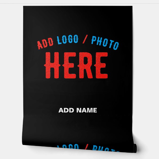 MODERNE, STYLISCH ZOLLBARE, SCHWARZE VERIFIZIERTE  TAPETE (Abrollen)