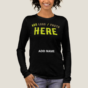 MODERNE, STYLISCH ZOLLBARE, SCHWARZE VERIFIZIERTE Tri-Blend SHIRT