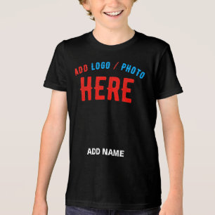 MODERNE, STYLISCH ZOLLBARE, SCHWARZE VERIFIZIERTE Tri-Blend SHIRT